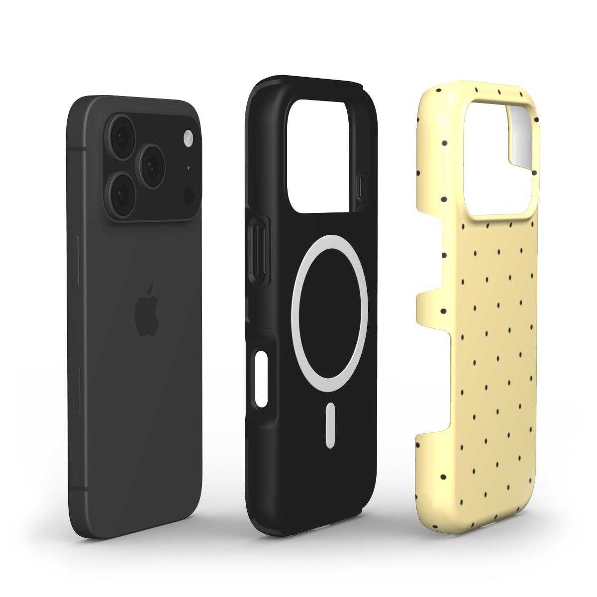 Honey Noir iPhone Case - Bright & Clean