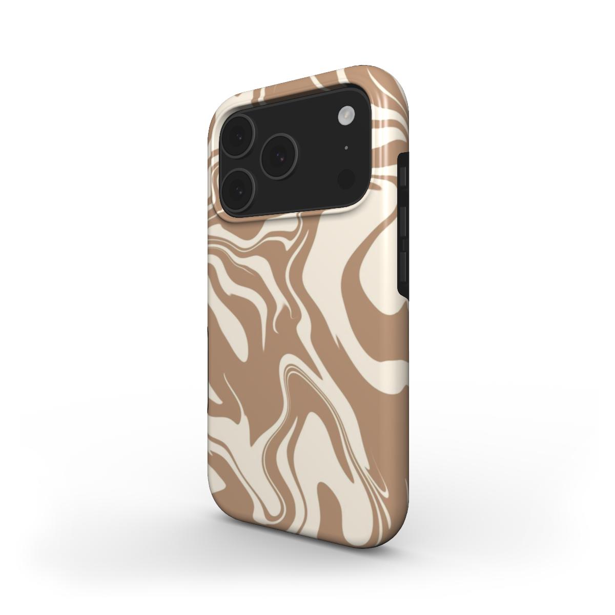 Marble Swirls iPhone Case - Stylish & Resilient