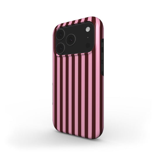 Burgundy Blush iPhone Case - Chic & Bold
